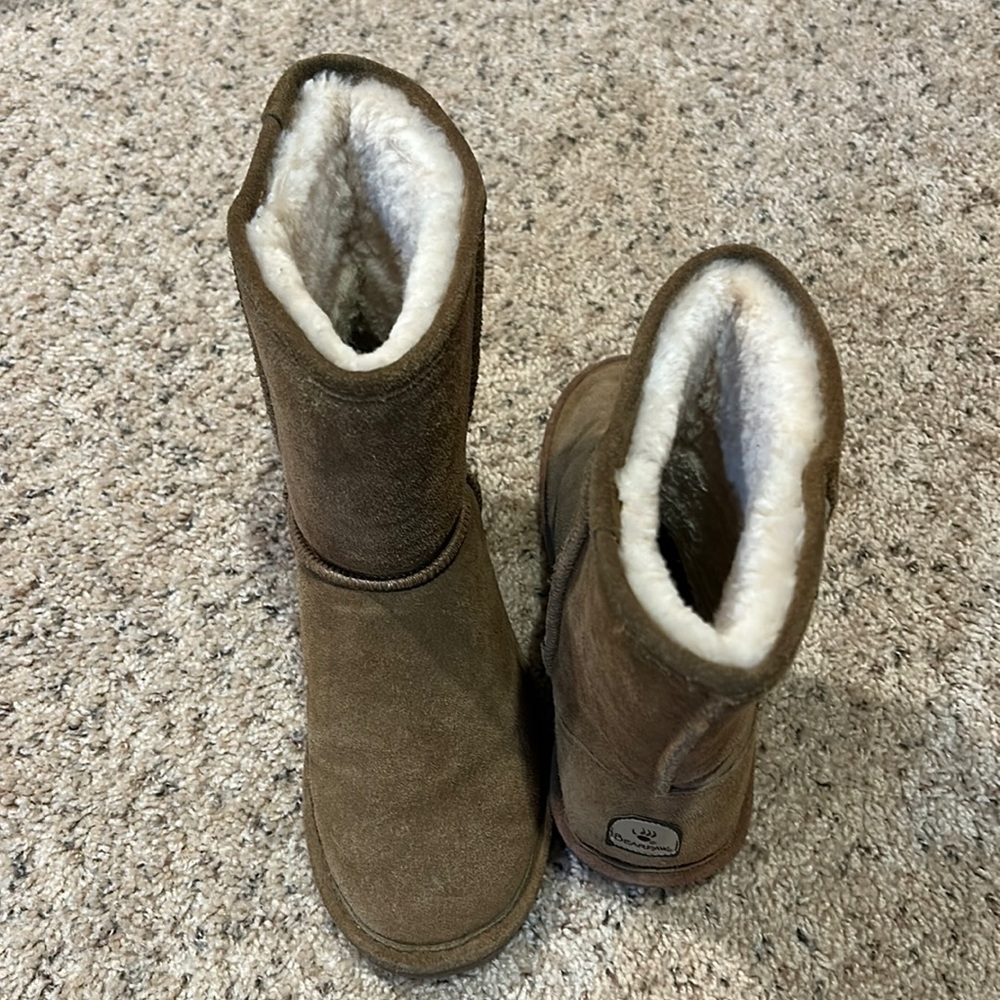 BearPaw Brown Suede Boots - Size 8